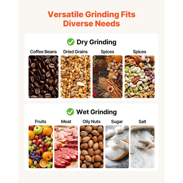 2PCS Grinding Sheets for Electric Grain Mill Grinder, Marble Dry & Wet Grinding Discs, Replacement Grinding Plates Compatible with GM-002 Corn Spice Mill Grinder