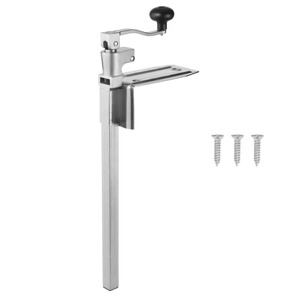 Commercial Can Opener, Heavy-Duty Manual Tabletop Cans Opener for Cans Up to 11.8 in Height, Height-Adjustable Professional Can Openers Fixed with Screws, for Restaurant, Hotel, and Food Store