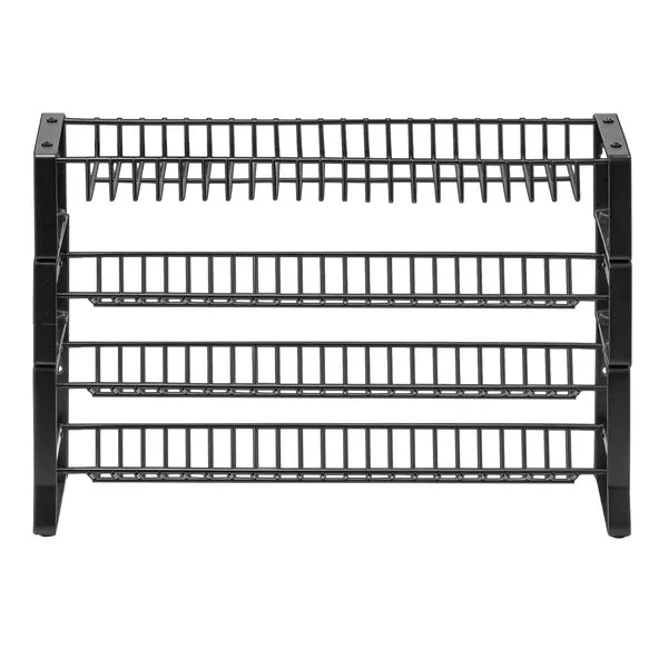 Detachable Spice Rack Organizer for Cabinet, 4 Tie Stackable Seasoning Organizer, Spice Jars Kitchen Storage for Countertop Kitchen Pantry Cupboard, 15.8x10.7 in